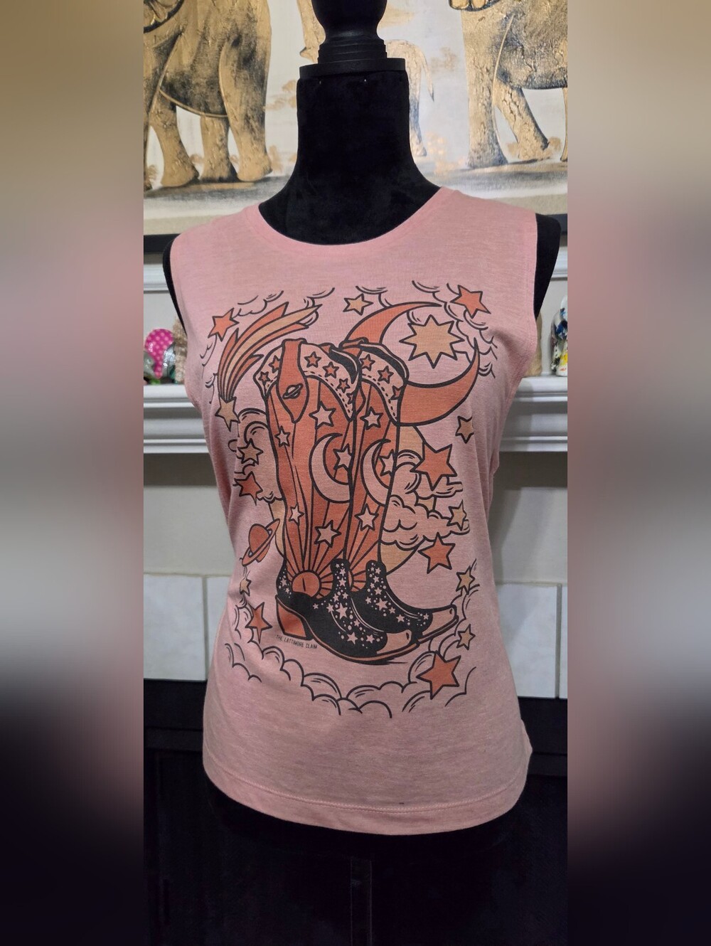 "Cosmic Boots" Tank